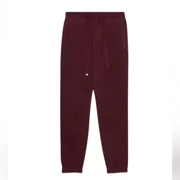 Talentless Mens Heavyweight Sweatpants in Mid-Century Merlot - Picture 1 of 9
